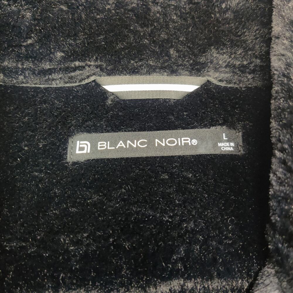 Blanc Noir Violetta Faux Leather Shearling Oversized Moto Biker Jacket Large - Picture 9 of 13